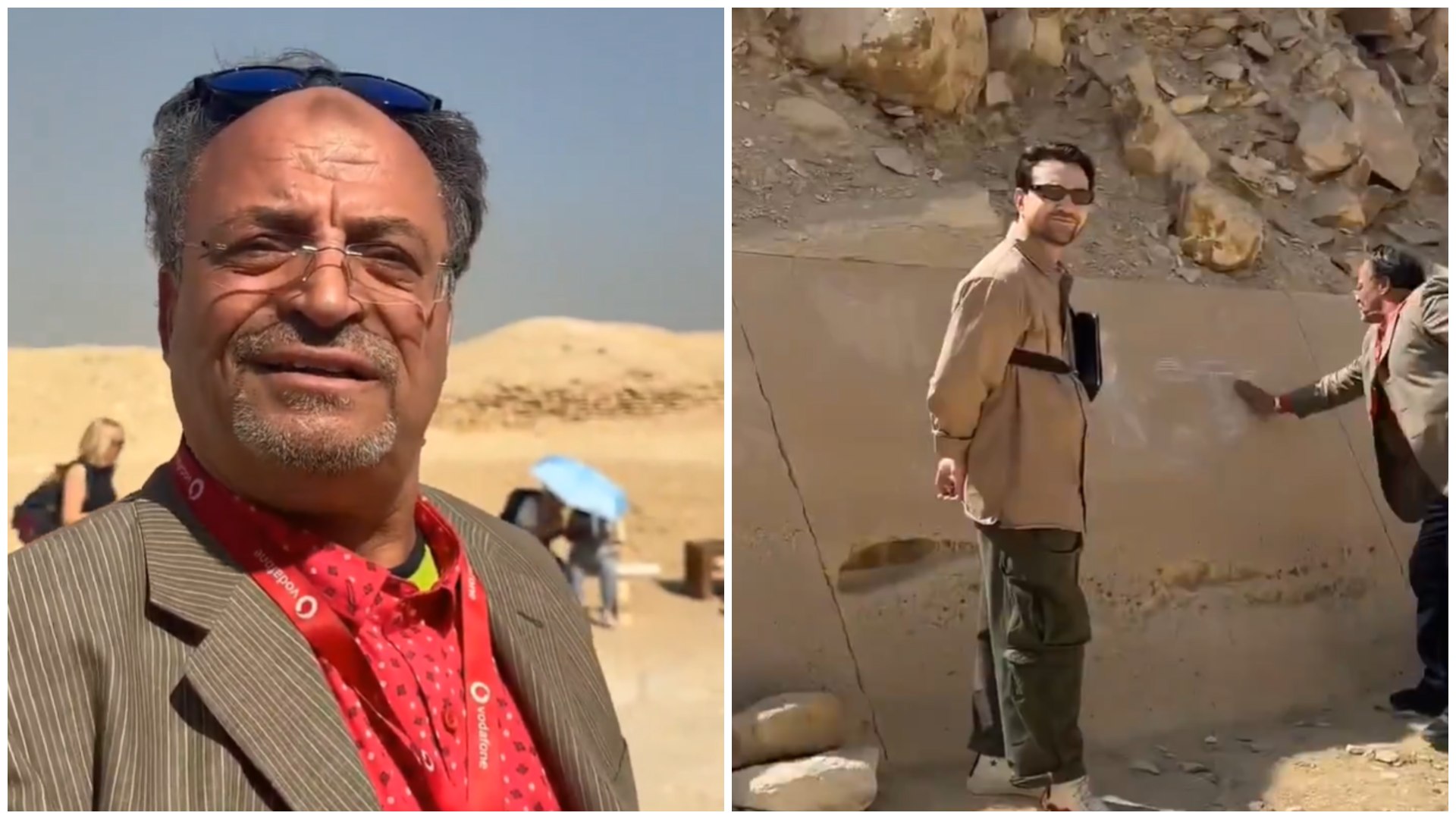 Ghid turistic, arestat în Egipt după ce a desenat pe o piramidă antică. Ce pedeapsă riscă