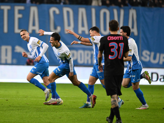 Video | Universitatea Craiova – FCSB 1-0. Victorie la limită pentru olteni, care rămân lideri! Campioana, pe 10
