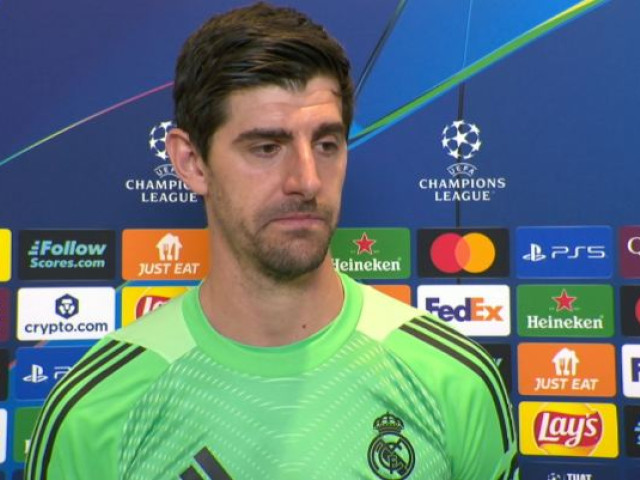 Courtois, mesaj clar, după ce Kinsky a fost schimbat în minutul 17, la debutul în UCL