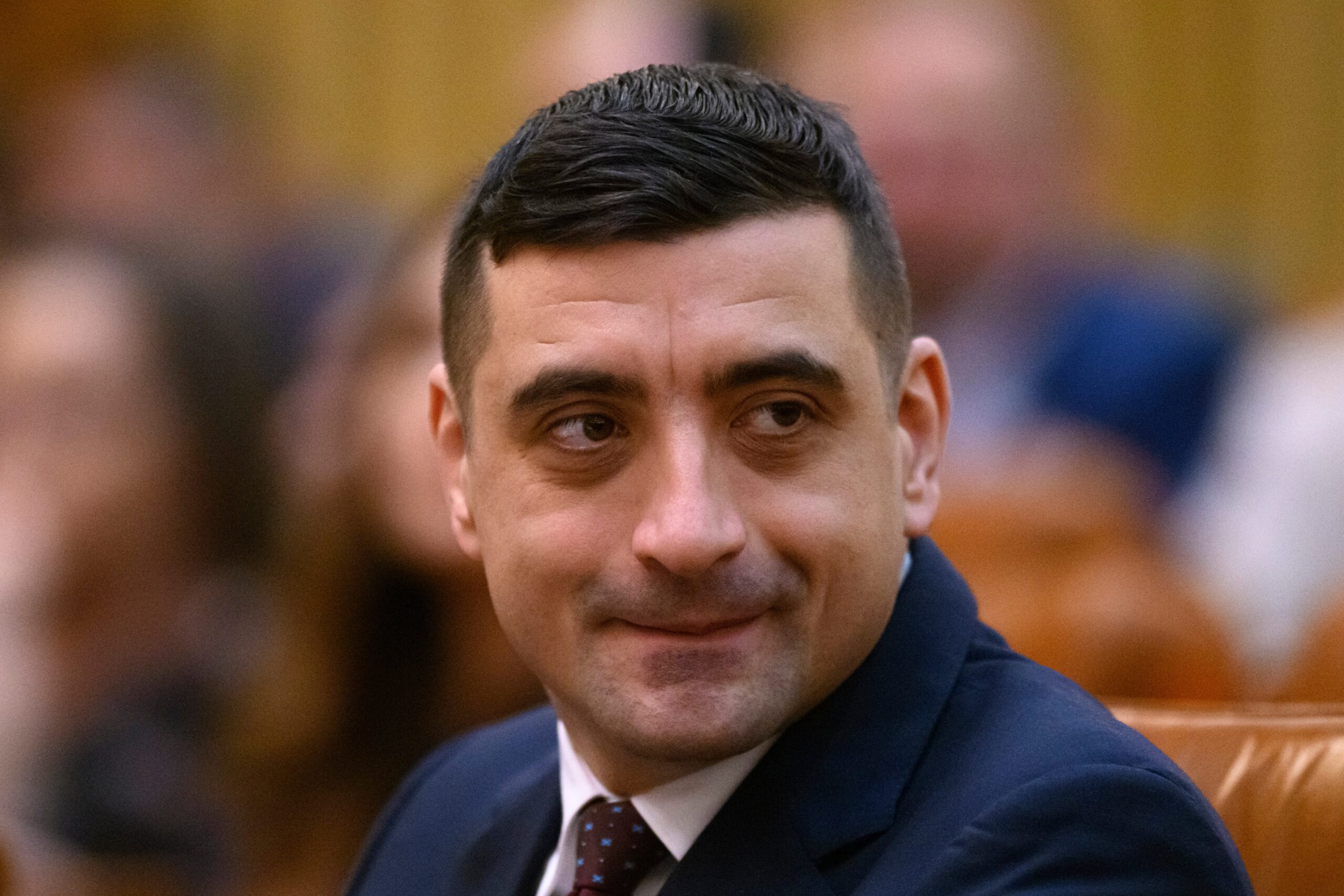 „Întrebați-l pe Nicușor Dan”. Ce răspuns a dat George Simion întrebat dacă PSD este corupt