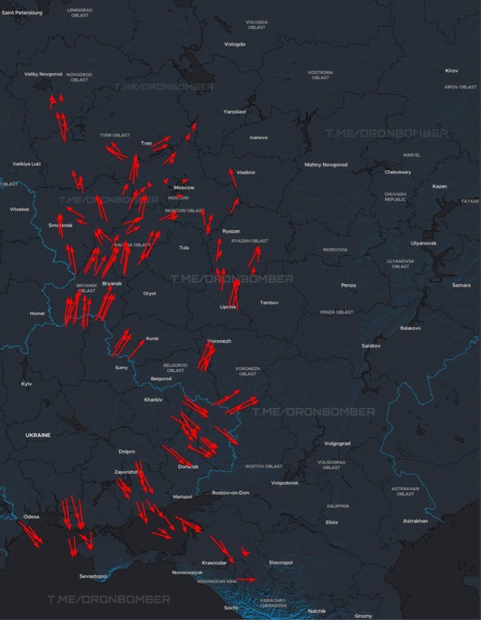 Ucraina sfidează armistițiul lui Putin. Atac masiv cu drone asupra mai multe regiuni din Rusia, inclusiv a Moscovei