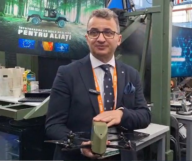 O companie românească prezintă o soluţie completă împotriva dronelor