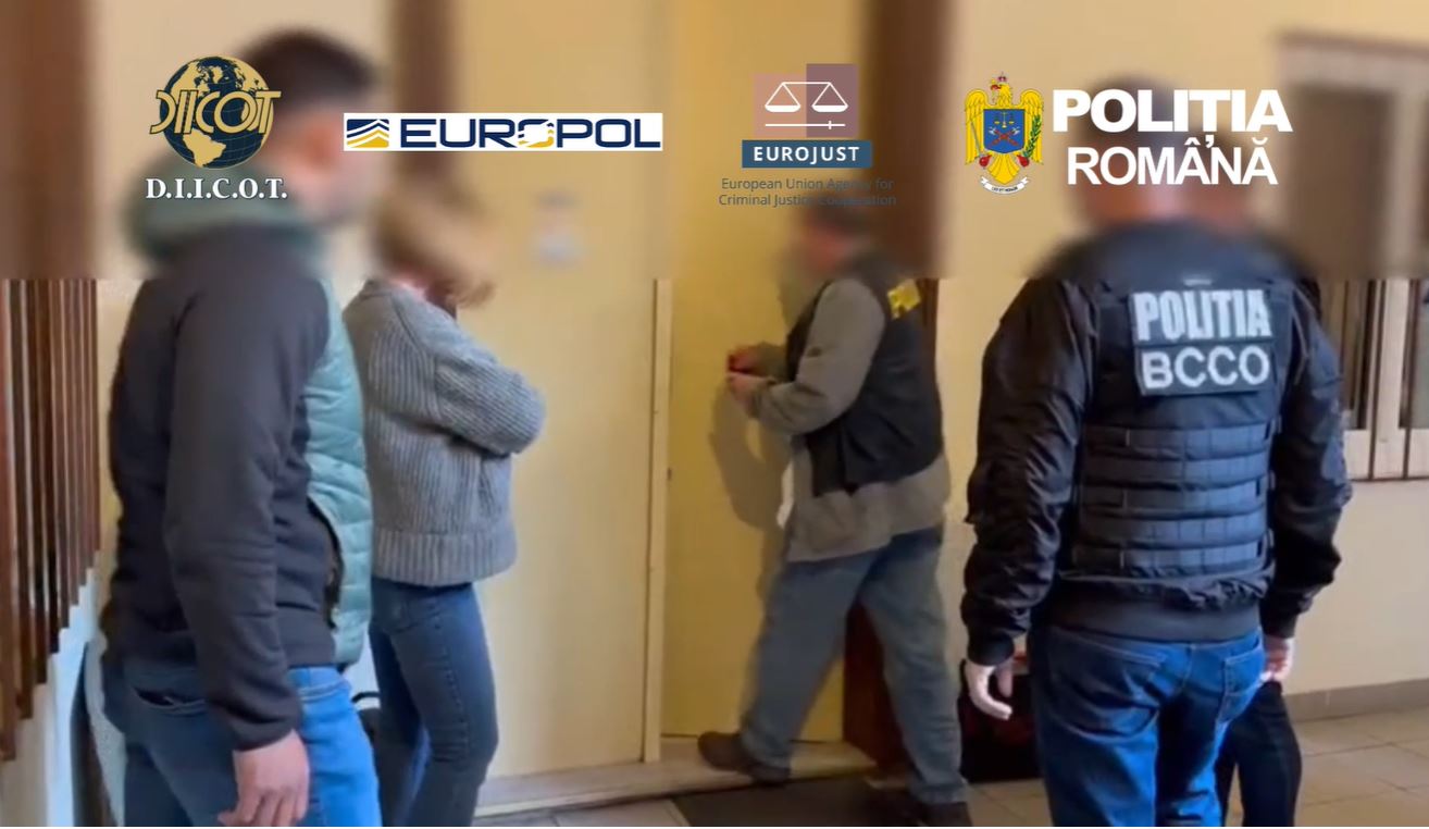 Rețea de proxeneți români destructurată după percheziții în România și Austria