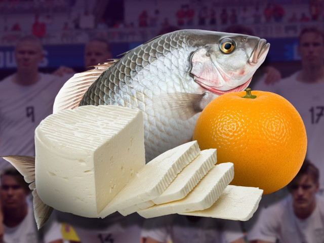 Neverosimil! O națională s-a deplasat la Mondial cu 300 kg de pește, 116 kg de brânză și 6.000 de portocale