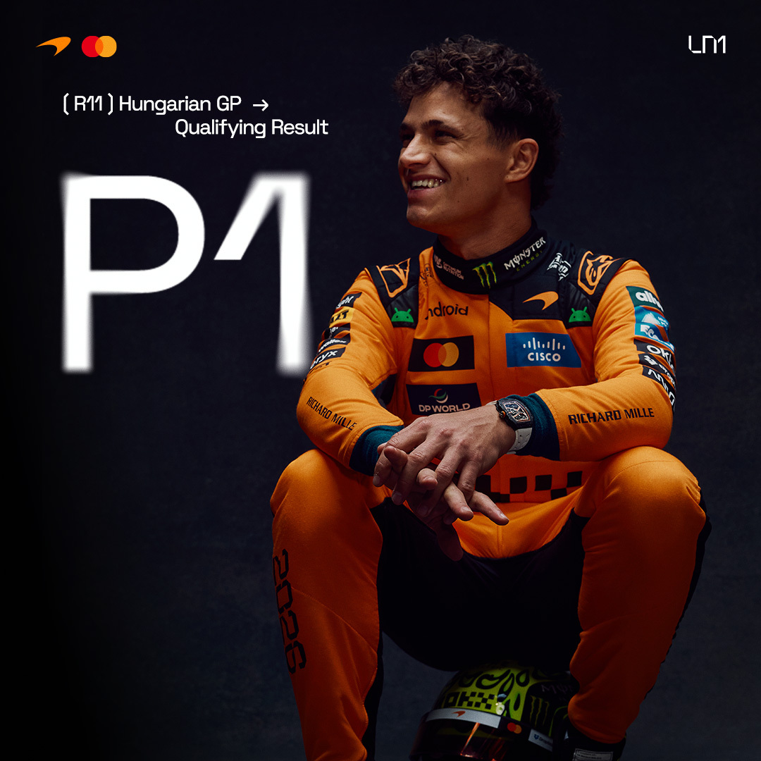 Lando Norris va pleca din pole-position pe Hungaroring