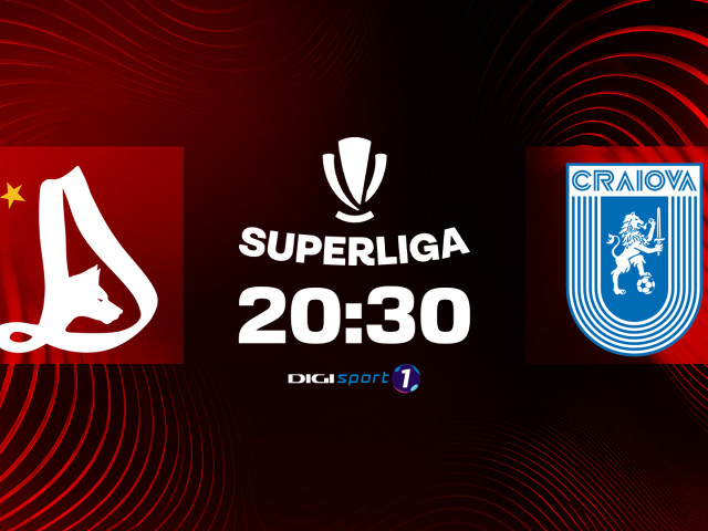 Dinamo – Universitatea Craiova, sâmbătă, 20:30, Digi Sport 1