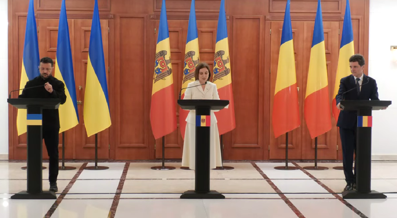 Volodimir Zelenski, după trilaterala de la Chișinău: Ucraina este pregătită să contribuie la dezvoltarea capacităților de apărare a României și Republicii Moldova. Mesajul președintelui Dan : Europa FM