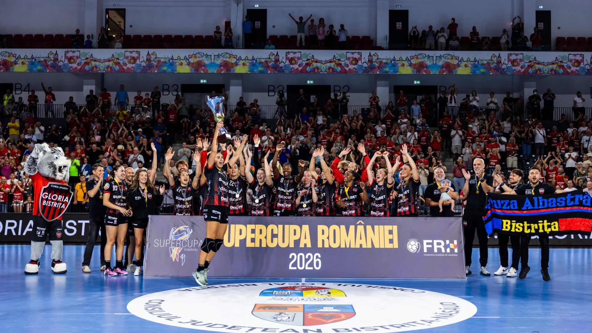 Gloria Bistrița a câștigat Supercupa României