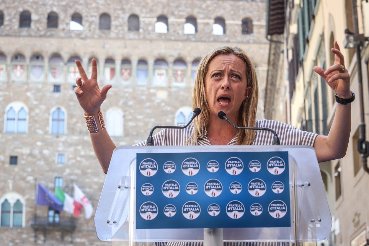 Georgia Meloni: „Nu am susținut Ucraina de dragul Kievului. Am susținut Ucraina de dragul Romei”