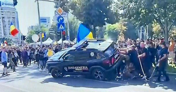 Doi membri AUR, reținuți după protestul ciobanilor. Unul este fiul unui fost prefect PNL