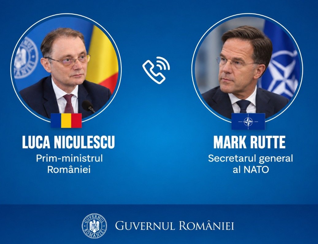 Luca Niculescu, discuție telefonică cu șeful NATO despre securitatea Mării Negre și amenințările hibride