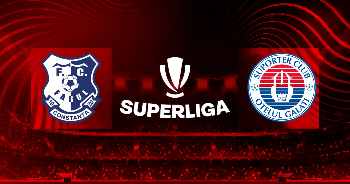 Farul – Oțelul, Live Video, 16:00, DGS 1. Oaspeții au 6 meciuri fără victorie în SuperLiga! Situația în clasament
