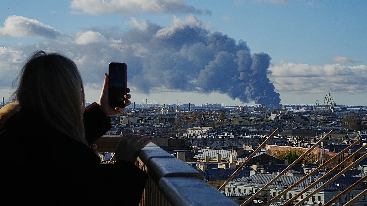 Un nou atac ucrainean asupra orașului Sankt Petersburg